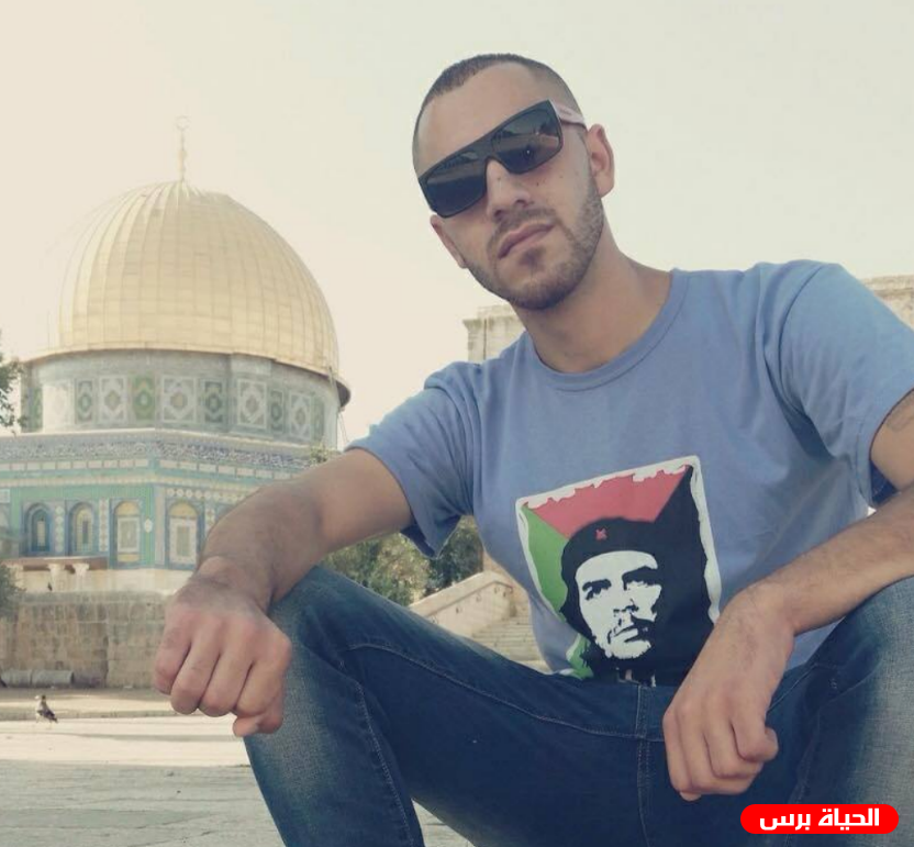 حساب الشهيد حسين قراقع على فيسبوك